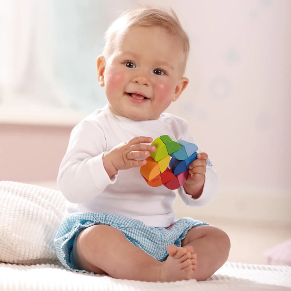 Rainbow Ring Clutching Toy