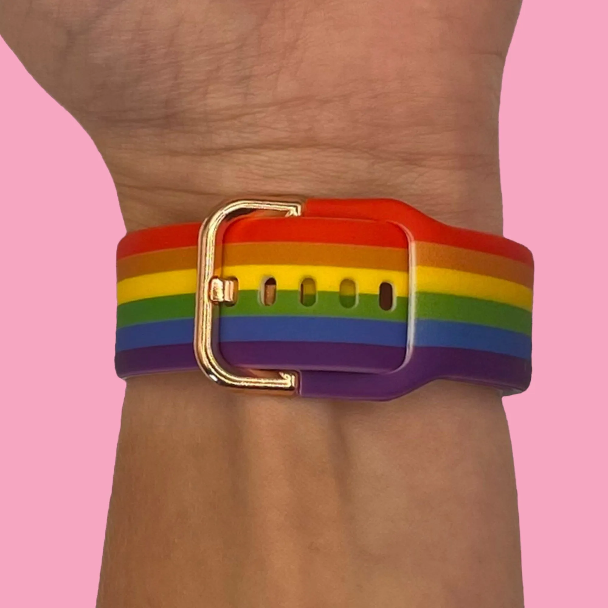 Rainbow Watch Straps compatible with the Samsung Gear S3