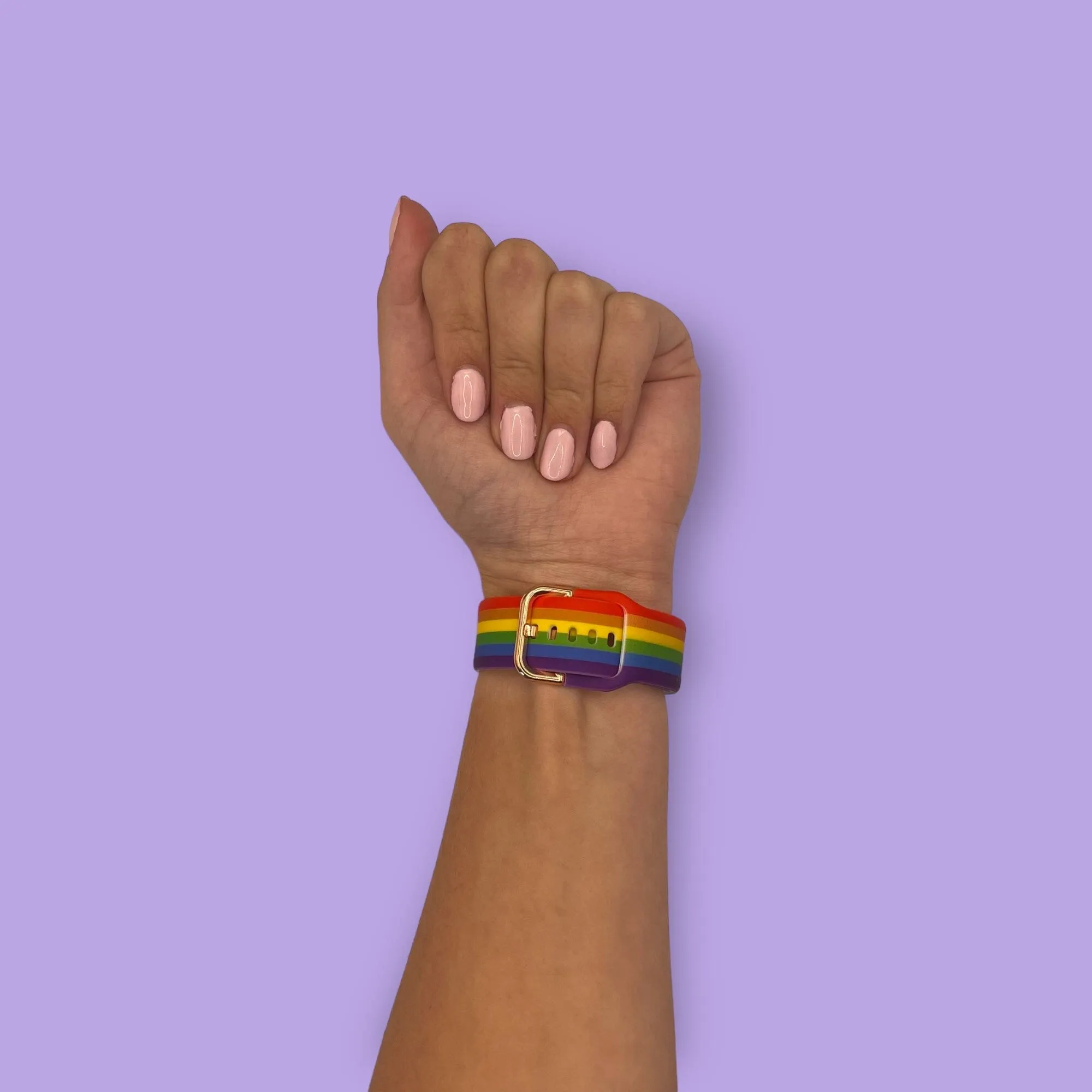 Rainbow Watch Straps compatible with the Samsung Gear S3