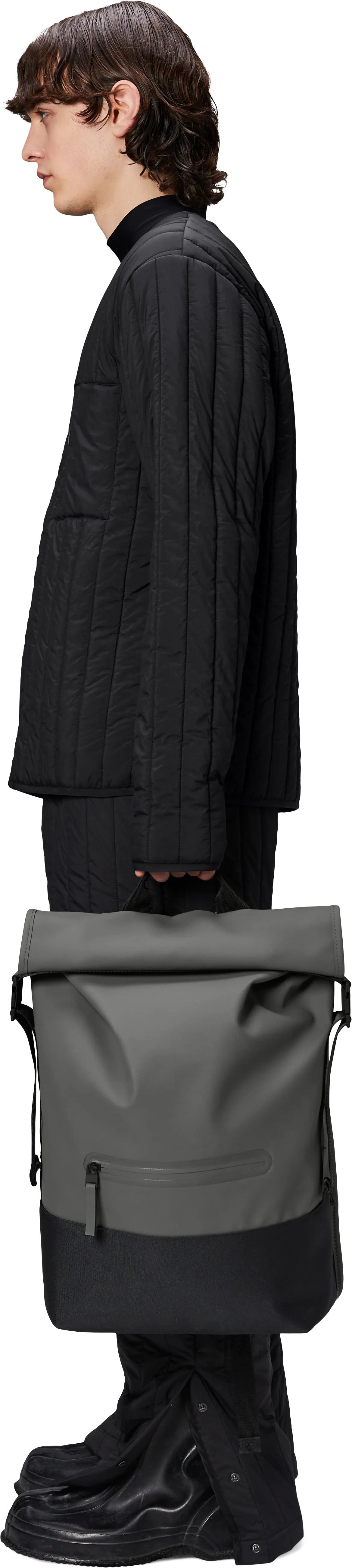 Rains Trail Rolltop Backpack Grey | Buy Rains Trail Rolltop Backpack Grey here | Outnorth