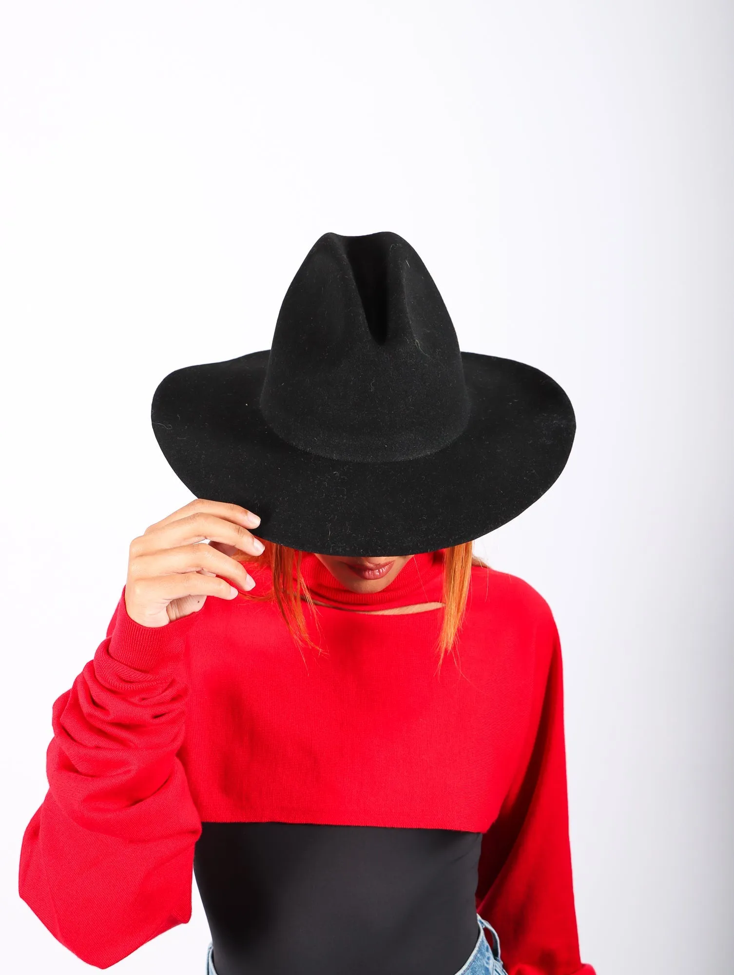 Ralph Lapin Hat in Black by Reinhard Plank