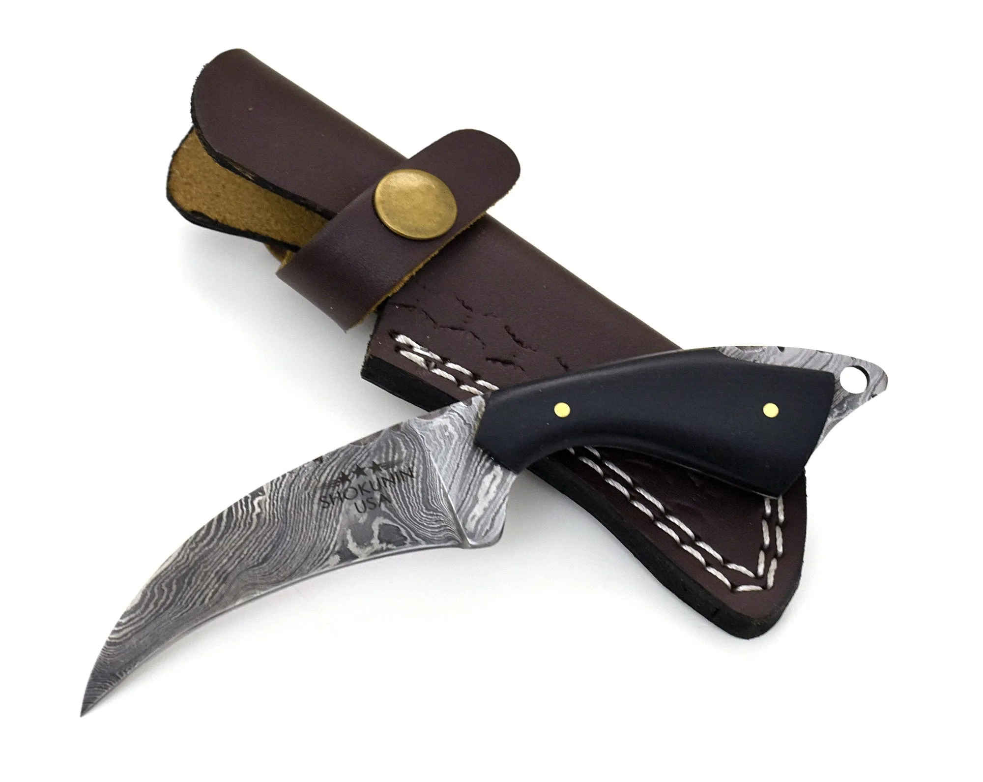Razorsong Mini Damascus Steel Knife