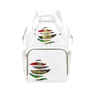 RBG ANKH RIPPED Multi-Function Diaper Backpack