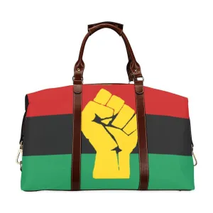 RBG Flag w/ Yellow Fist Flight Bag