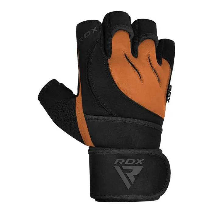 RDX L4 Open Finger Weightlifting Gym Gloves