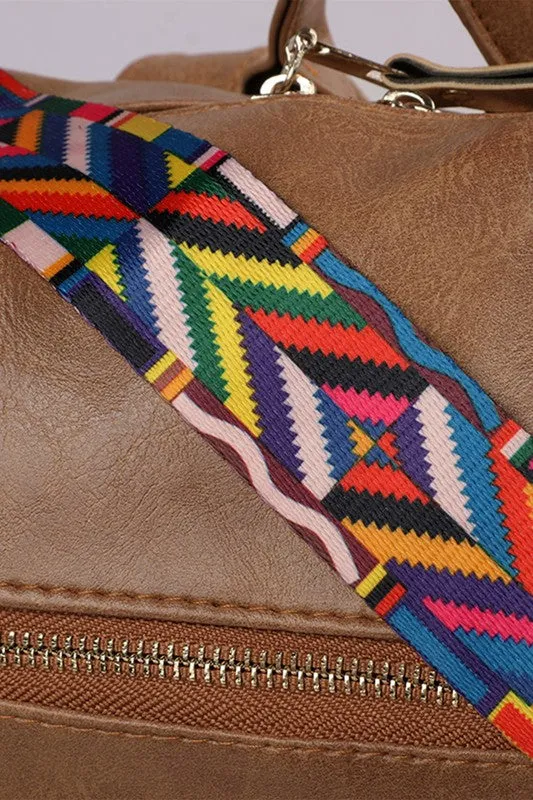 Ready for Anything Large Chestnut Backpack Bag