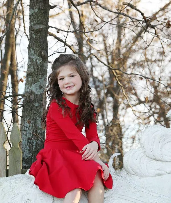 Red with White Polka Dots Leotard
