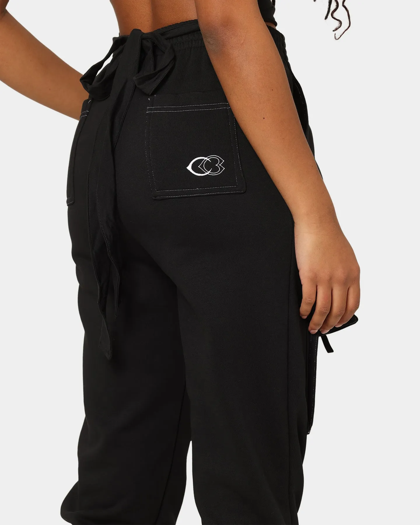 Reebok Women's Cardi B X Reebok Knit Pants Black