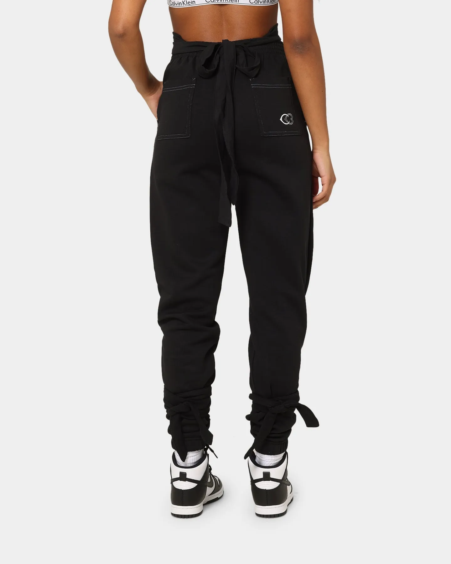 Reebok Women's Cardi B X Reebok Knit Pants Black