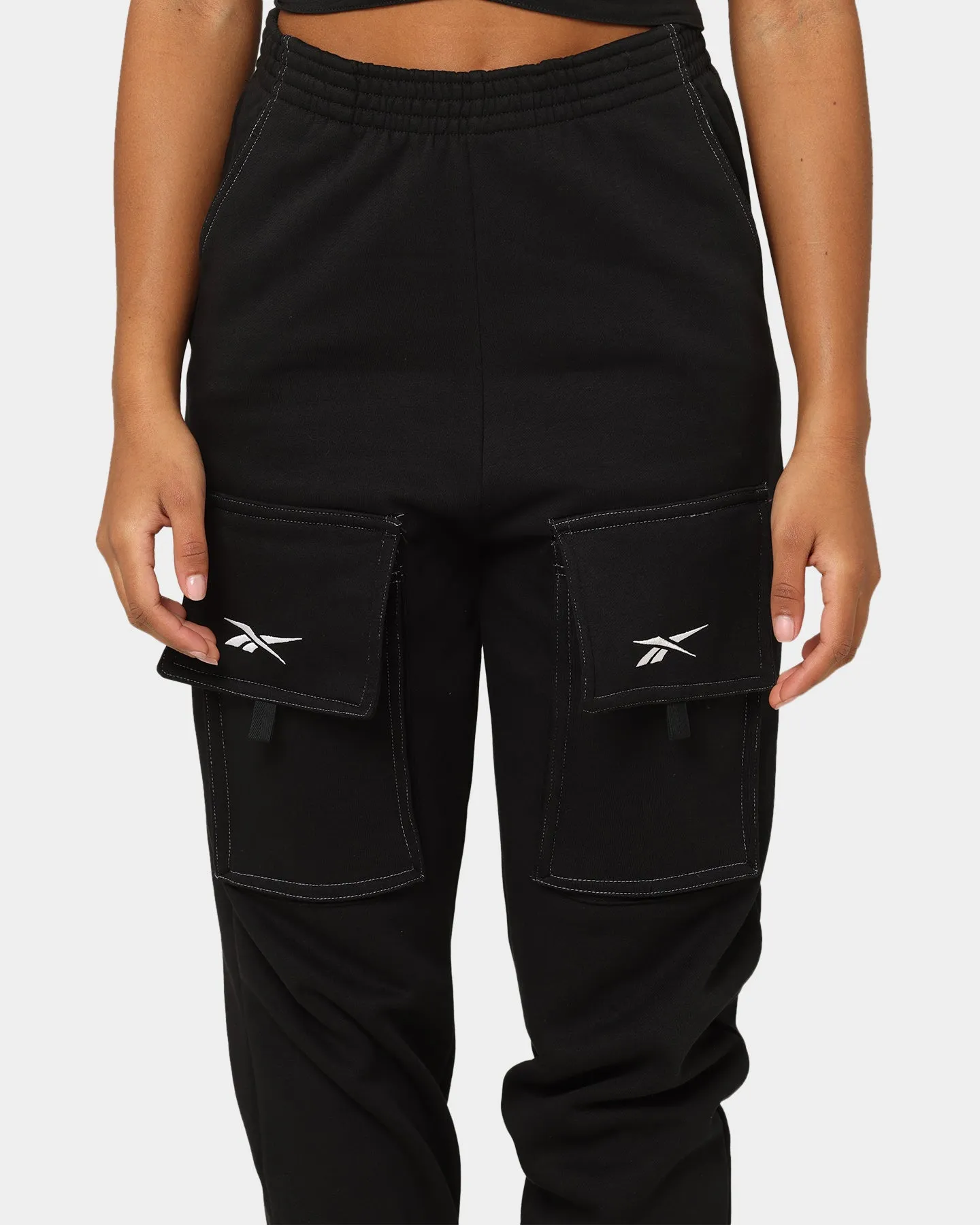 Reebok Women's Cardi B X Reebok Knit Pants Black