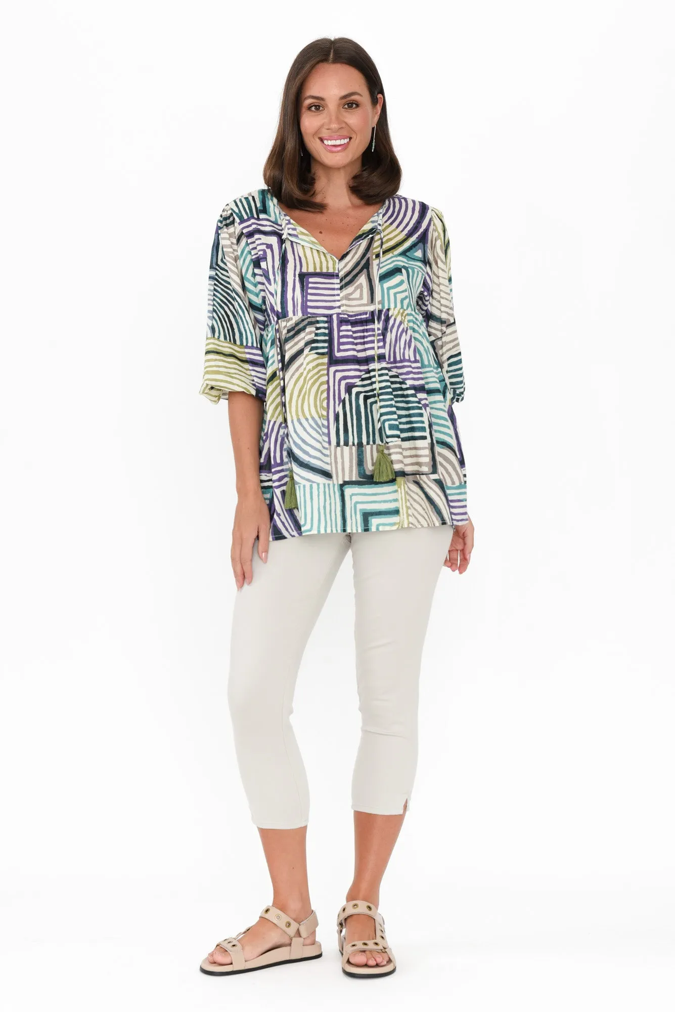 Reed Stone Stretch Cotton Pants