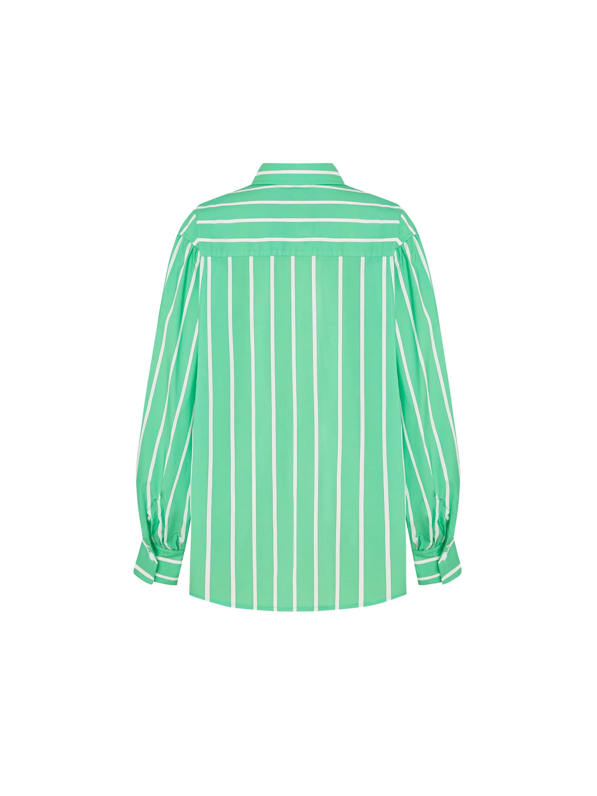 Relaxed Cotton Blend Shirt