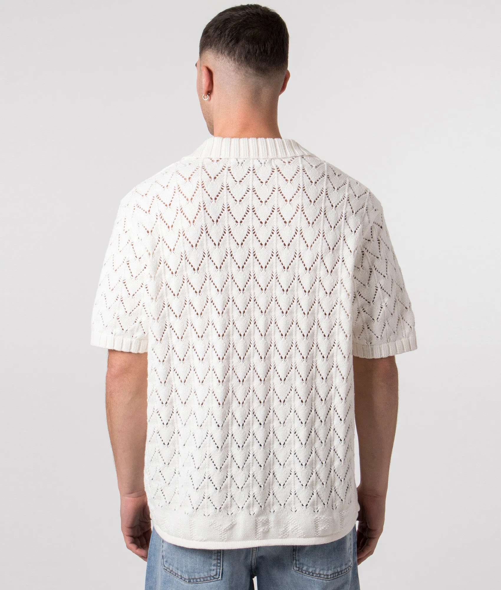 Relaxed Fit Yinka Knit Polo Shirt