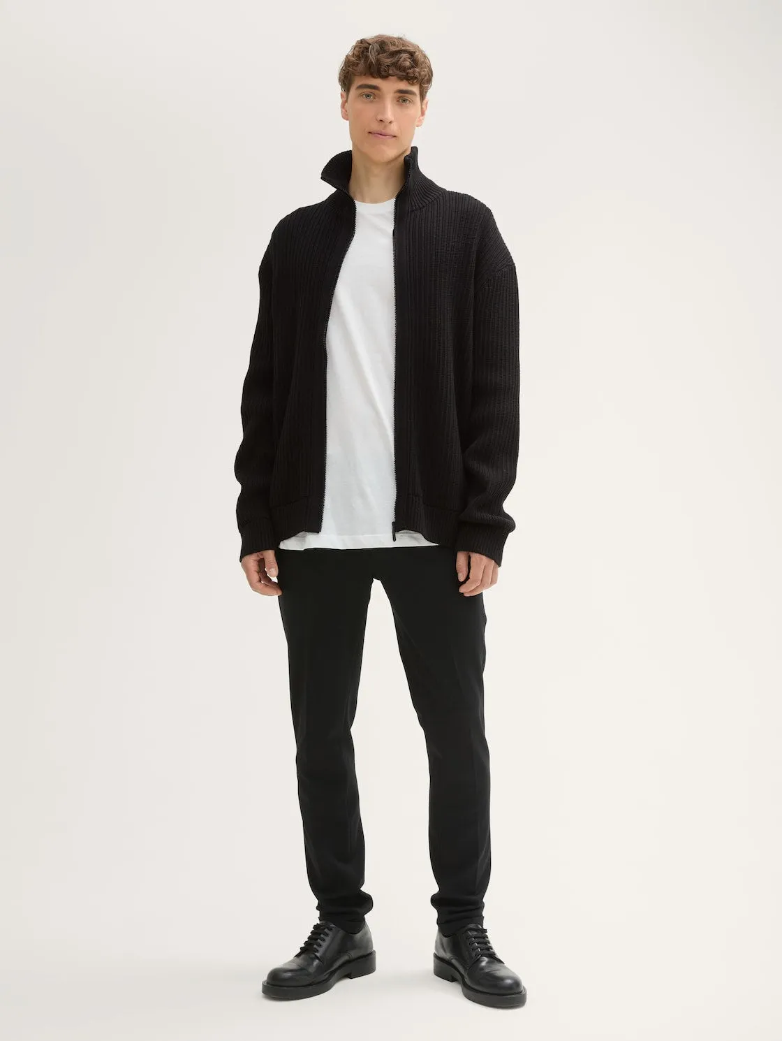 RELAXED STRUCTURE KNIT JACKET
