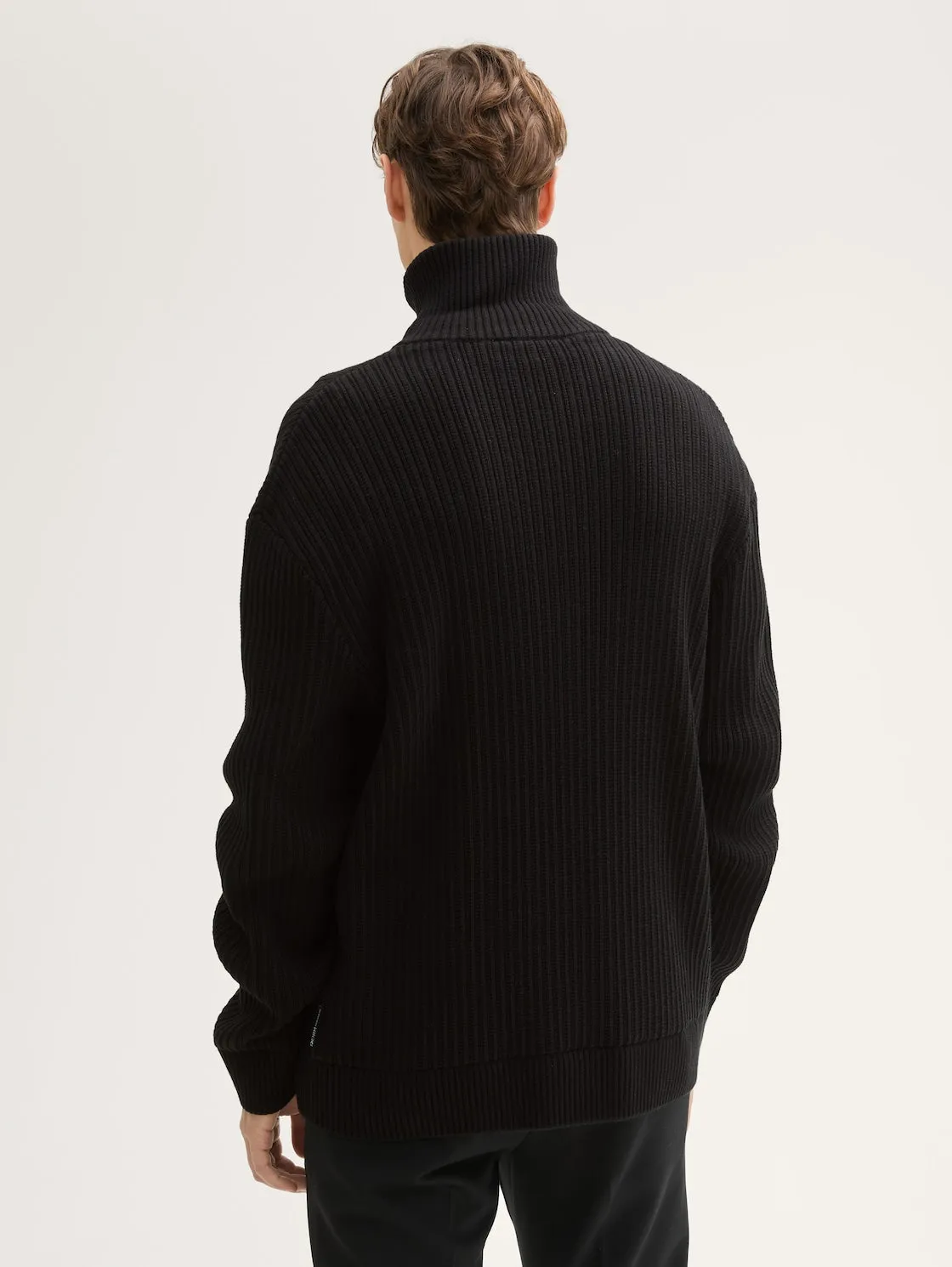 RELAXED STRUCTURE KNIT JACKET