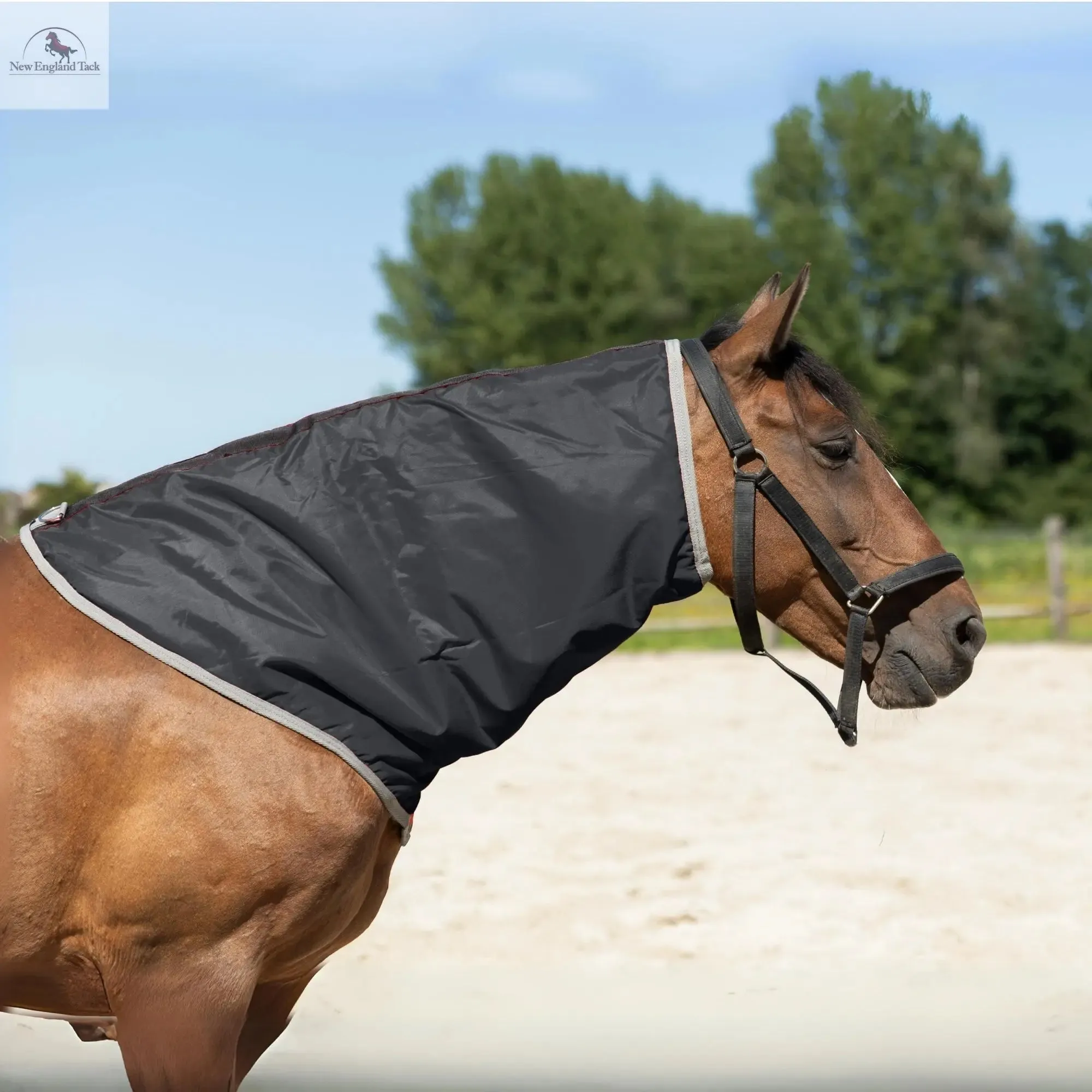 Resistance Lightweight Breathable Horse Neck Cover | Comfortable Waterproof Headless Hood (200 gm Fill)