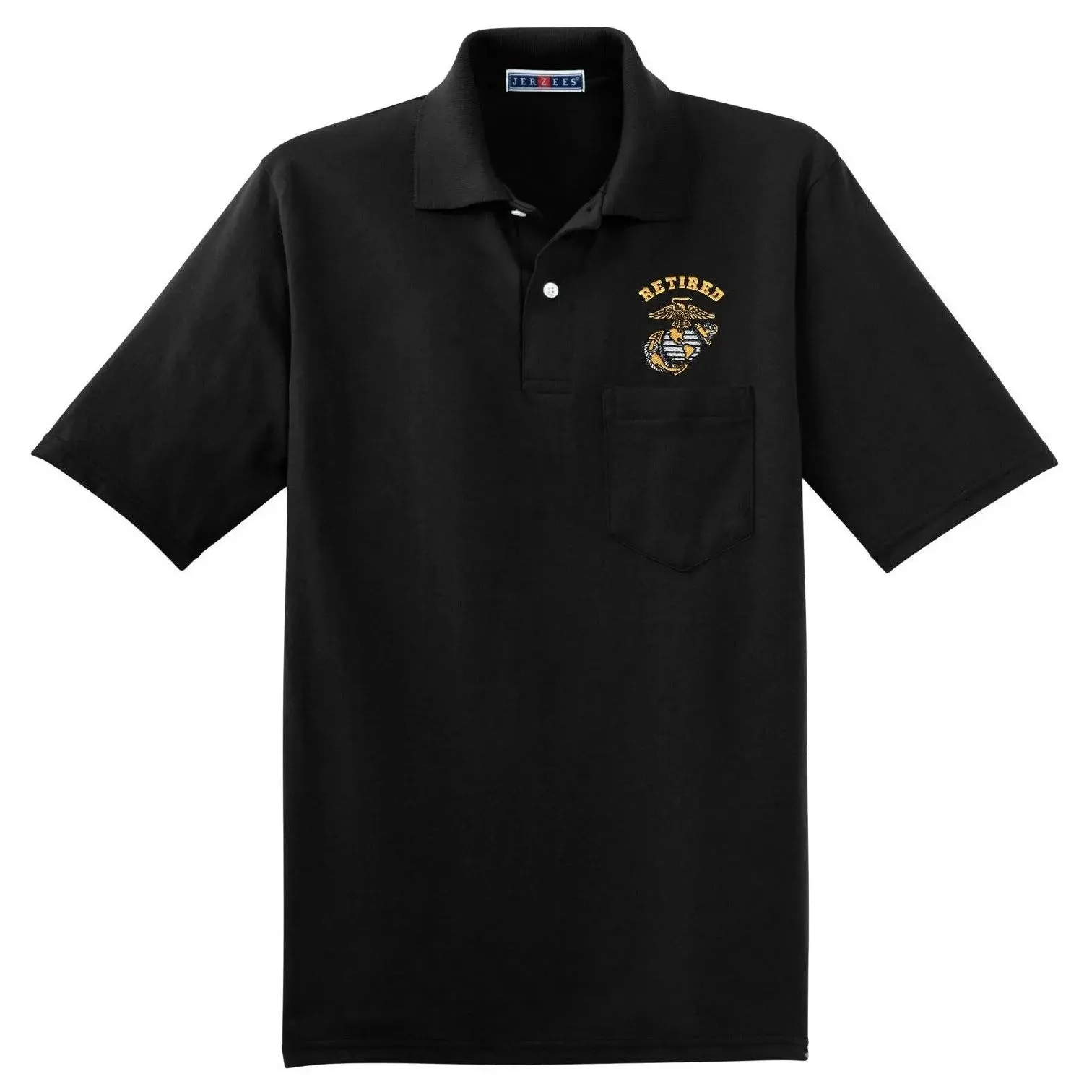 Retired EGA Embroidered Pocket Polo