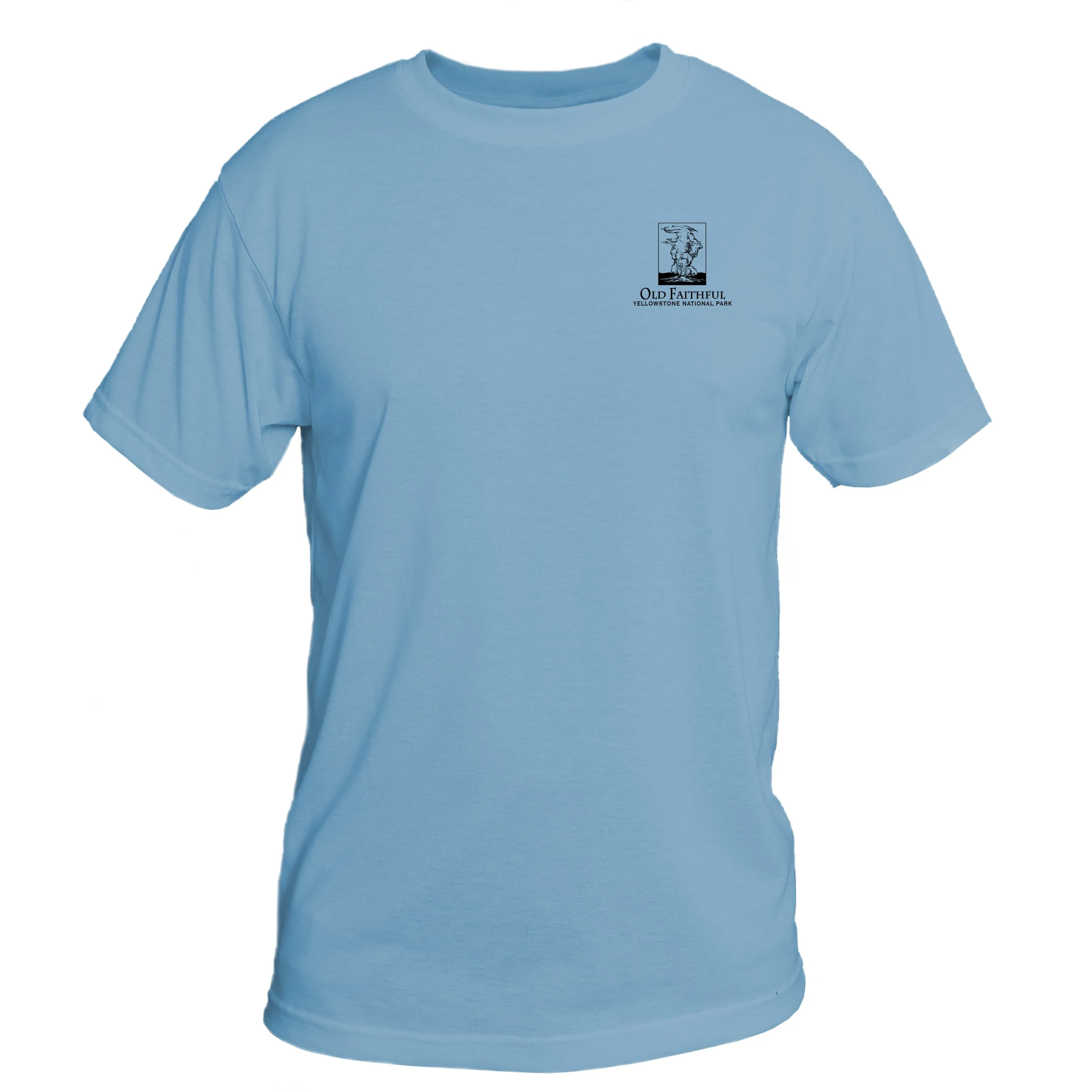 Retro Interpretive Old Faithful Basic Performance T-Shirt