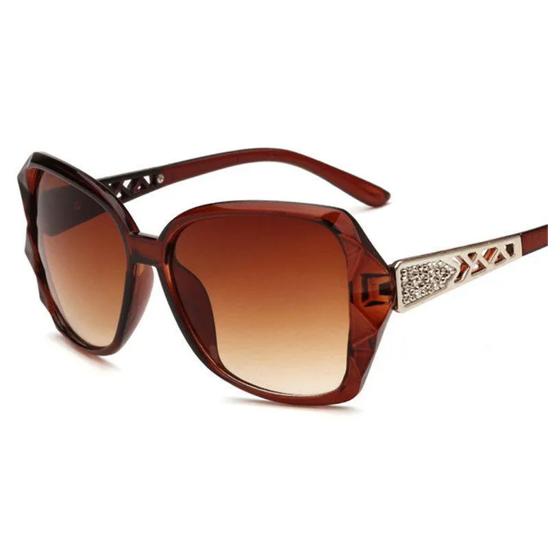 Retro Oversized Square Sun Protection Sunglasses