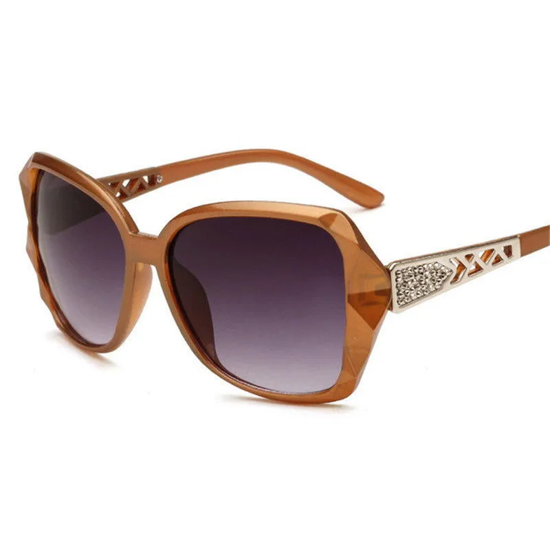 Retro Oversized Square Sun Protection Sunglasses