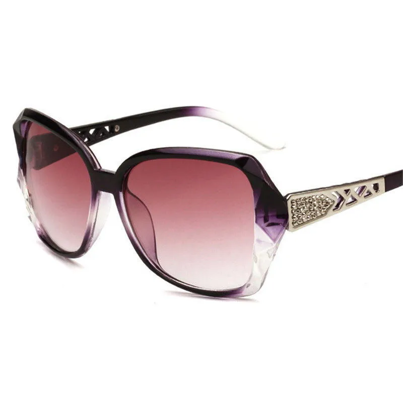 Retro Oversized Square Sun Protection Sunglasses
