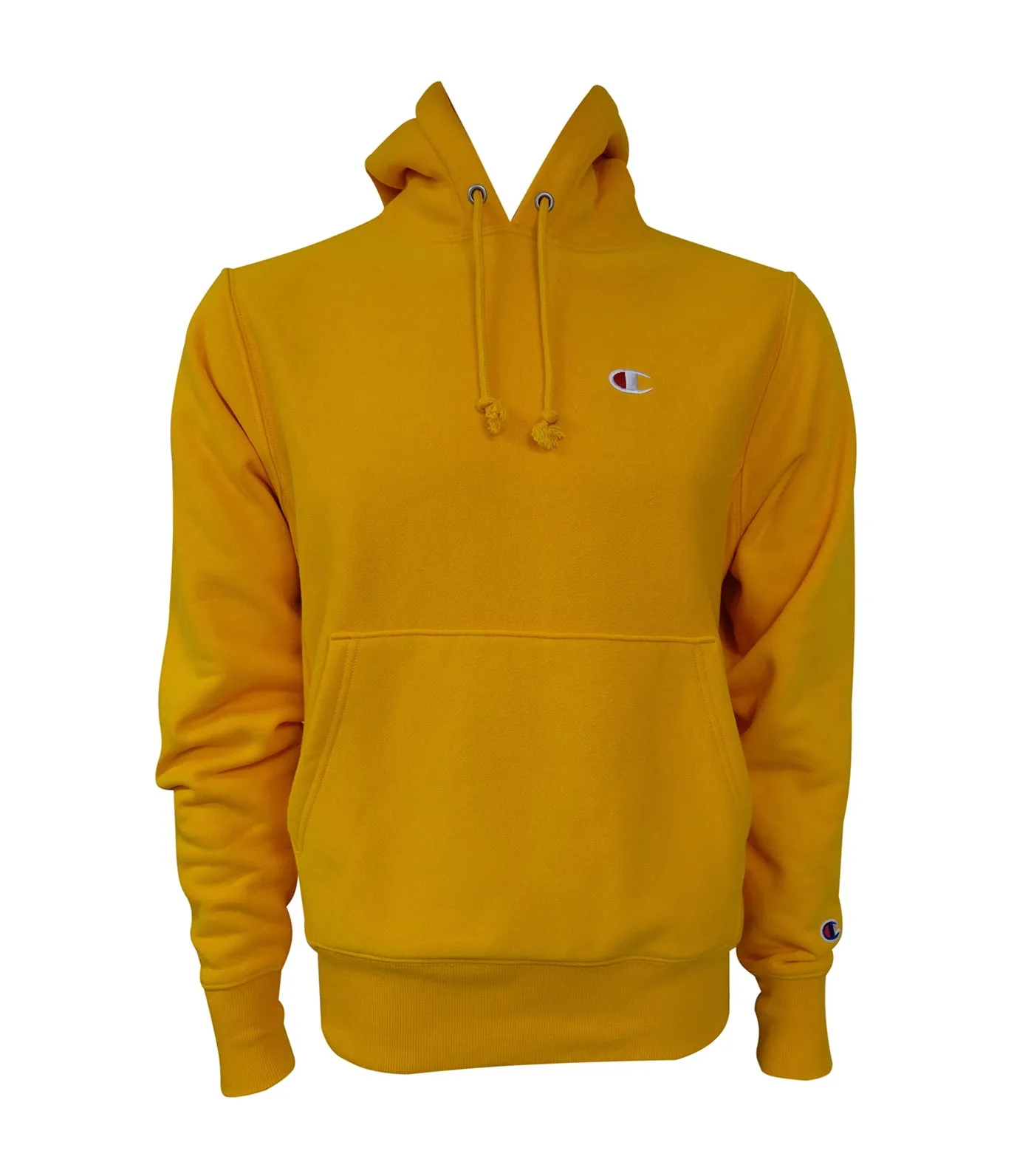 Reverse Weave Pullover Hood C Gold