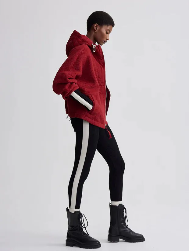 Richfield quilt fleece combo. - Red Dahlia
