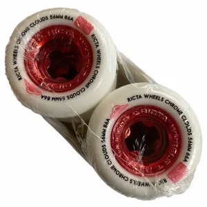 Ricta Chrome Clouds 56mm86A All Terrain Red White