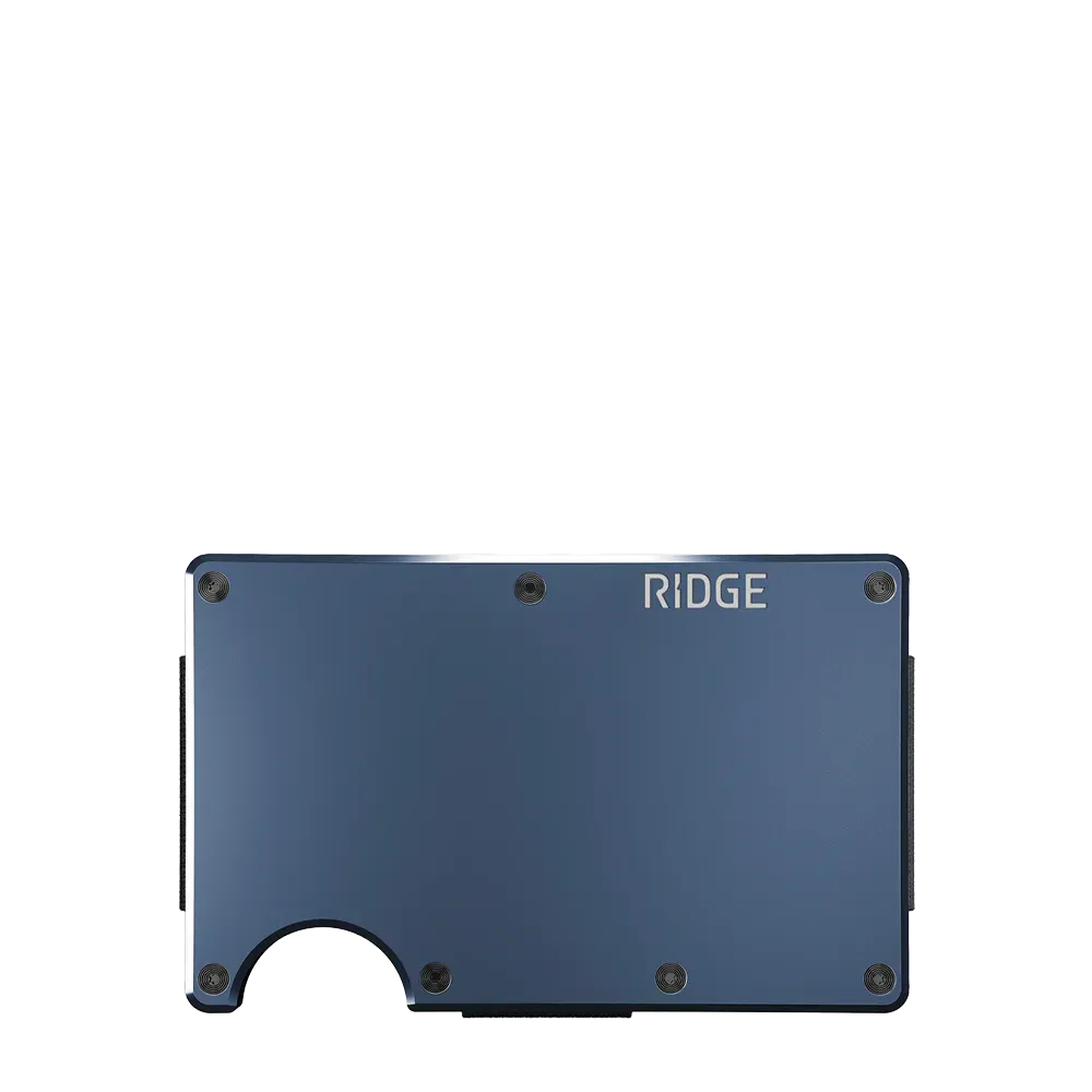 Ridge Wallet Aluminum w/ Money Clip