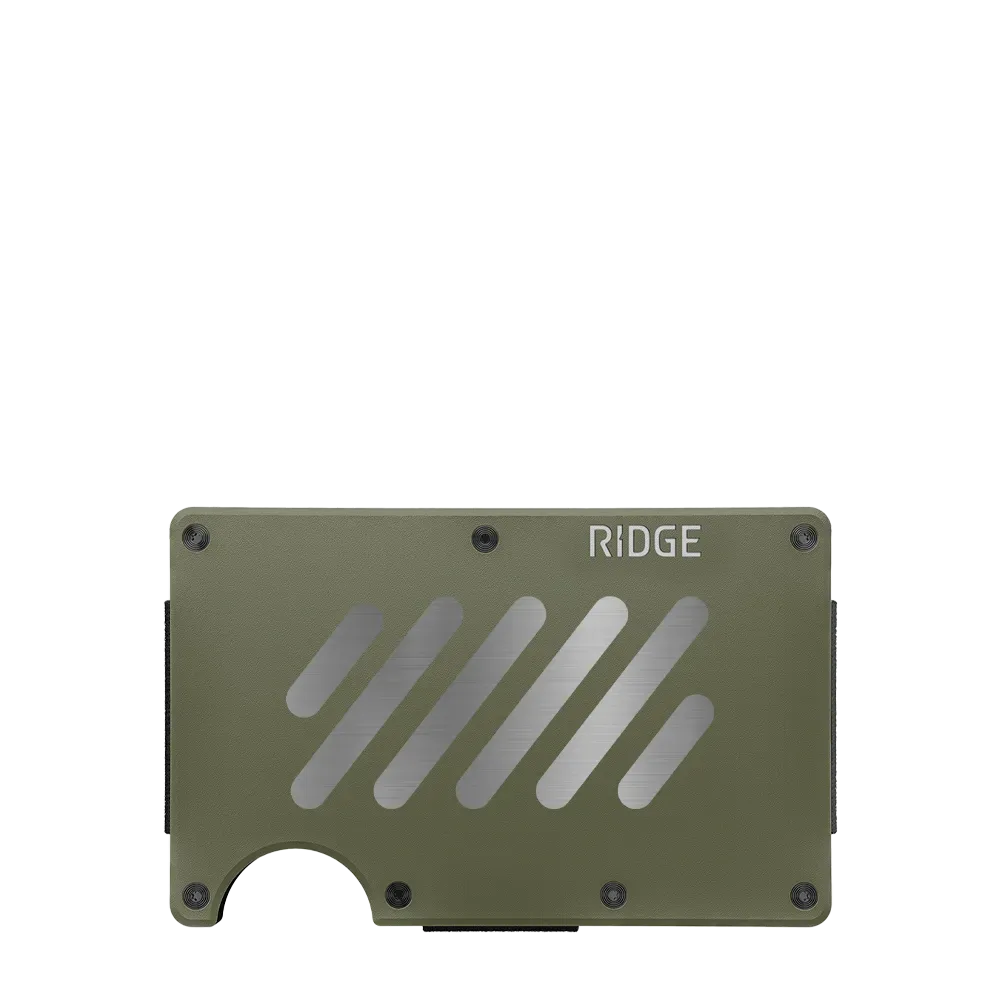 Ridge Wallet Aluminum w/ Money Clip