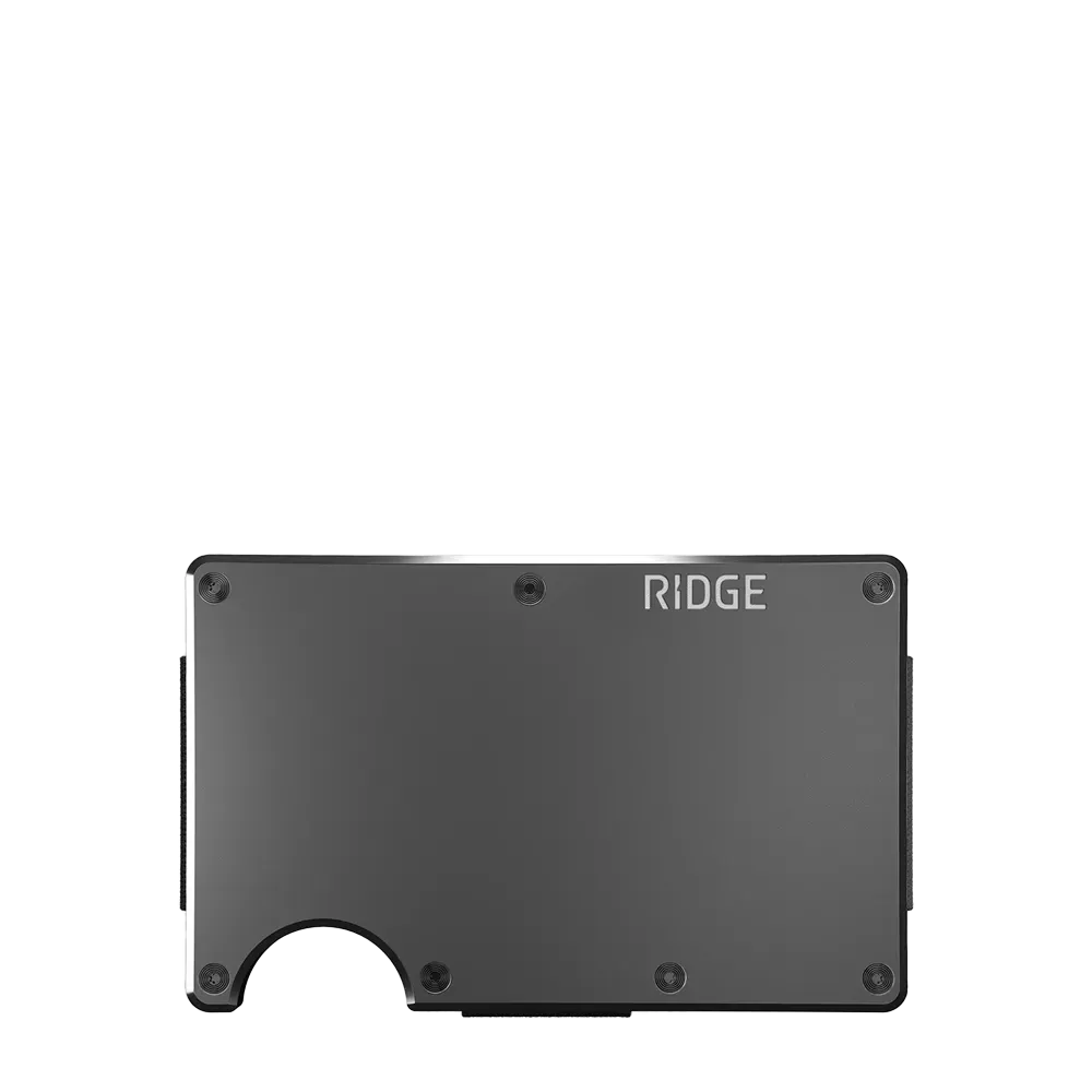 Ridge Wallet Aluminum w/ Money Clip