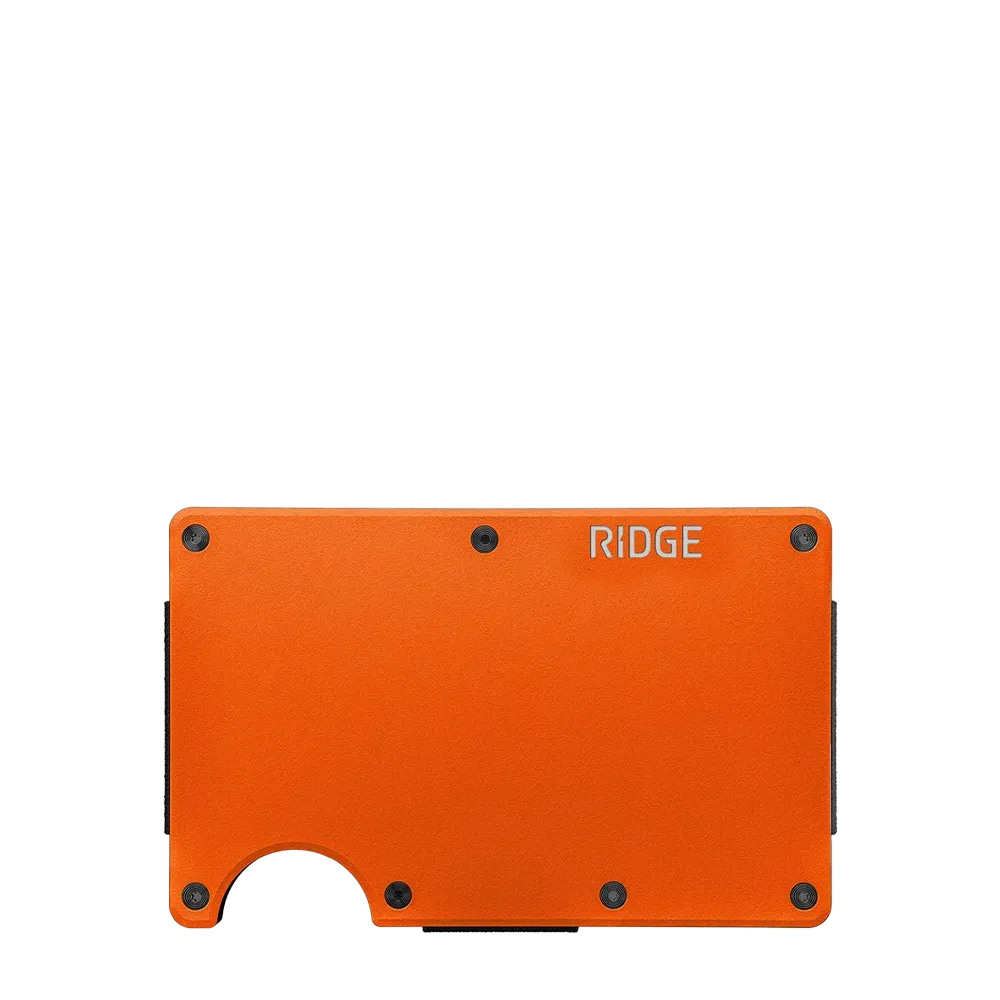 Ridge Wallet Aluminum w/ Money Clip
