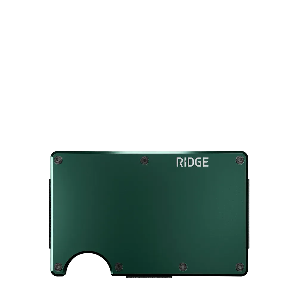 Ridge Wallet Aluminum w/ Money Clip