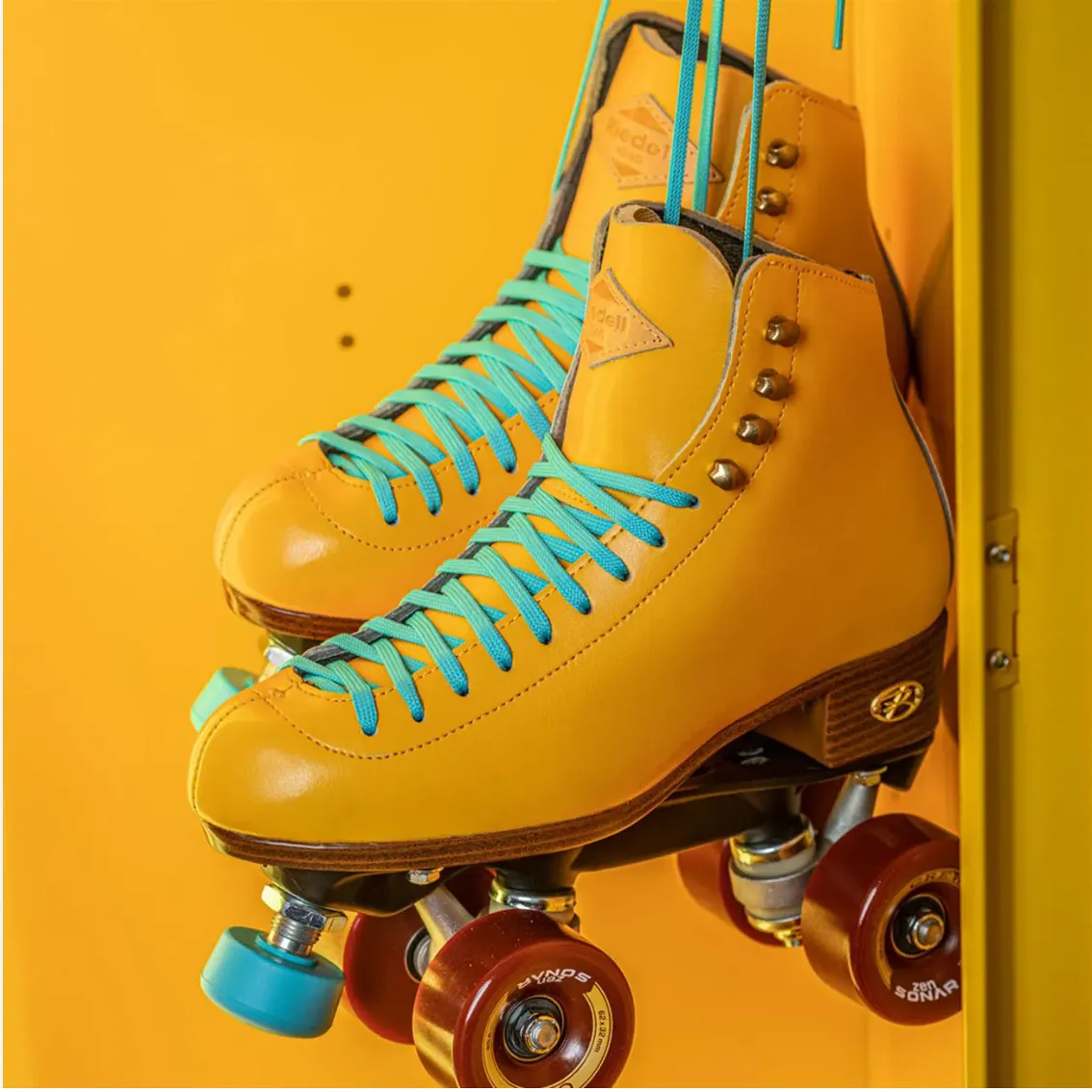 Riedell Crew Turmeric Skates - Yellow