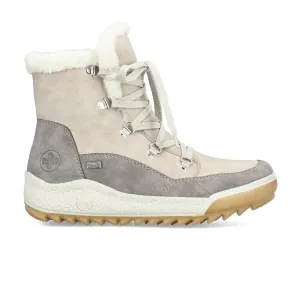 Rieker Y4744-61 Aria Mid Winter Boot (Women) - Grey/Mushroom