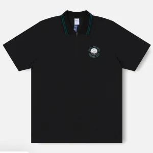 Rivvia Projects | GOLFERS CLUB POLO | BLACK GREEN