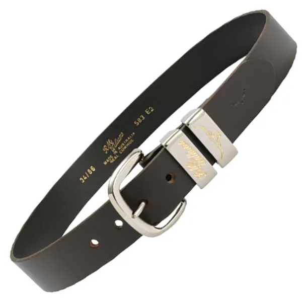 RM WILLIAMS Jerrawa Belt - Men's CB583 Leather 1.5" - Black