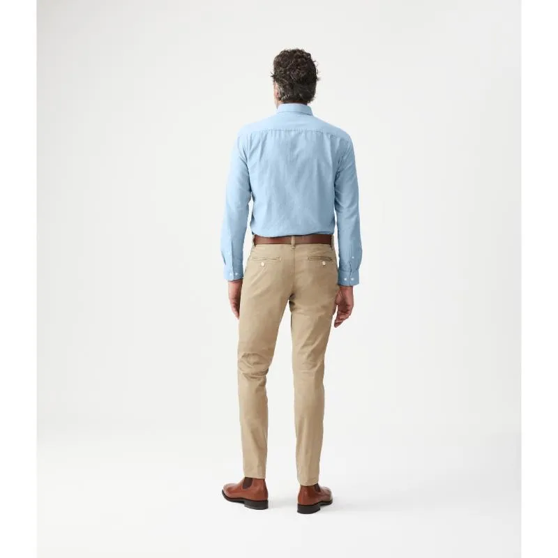 R.M.Williams Collins Button Down Mens Shirt - Light Blue
