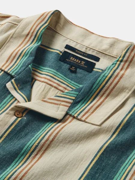 ROARK MEN'S GONZO CAMP COLLAR SHIRT