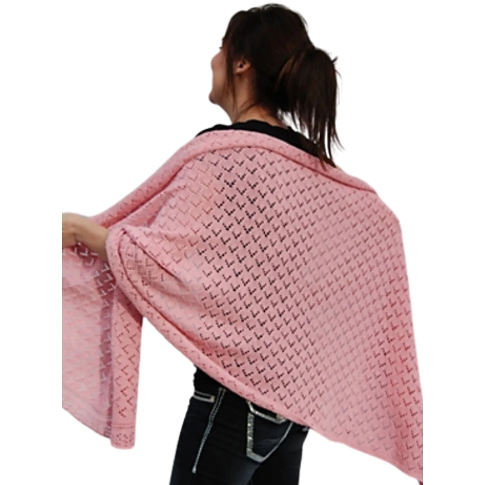 Rochelle Shawl Pattern - Cotton Fine