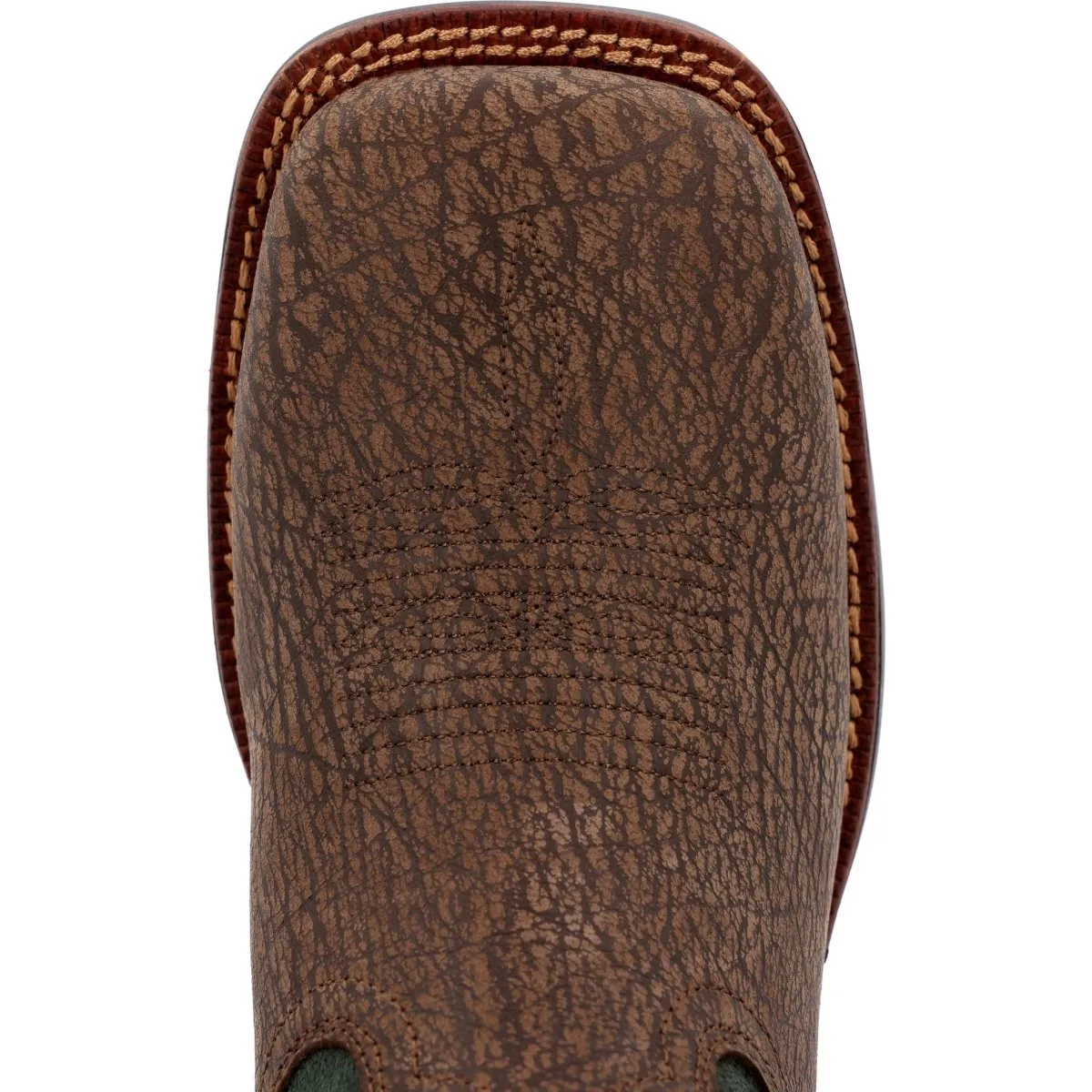 Rocky Bronco Men's 12” Composite Toe Western Boots Rkw0454 In Green