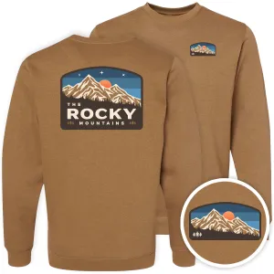Rocky Mountain Midweight Fleece Crewneck