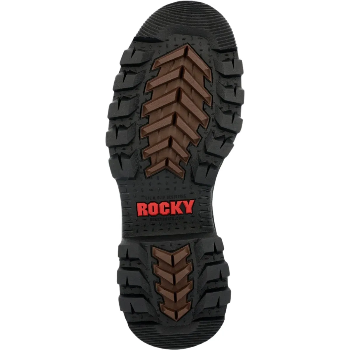 Rocky Rams Horn Men's Logger 800G Insulated Work Boots Rkk0478 In Brown