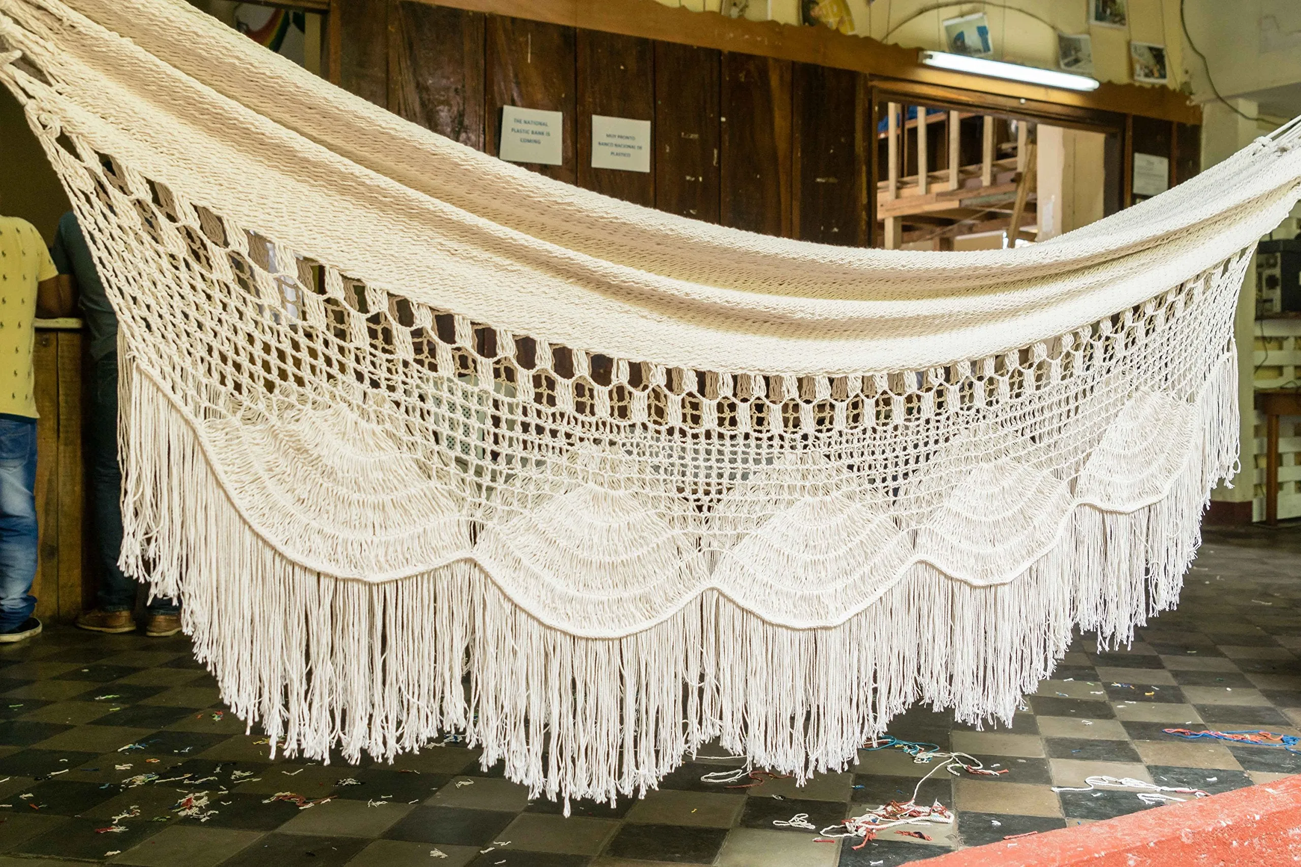 Romantic Crochet Cotton Hammock