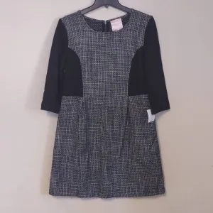 Romeo & Juliet Couture Contrast Dress Large Black White