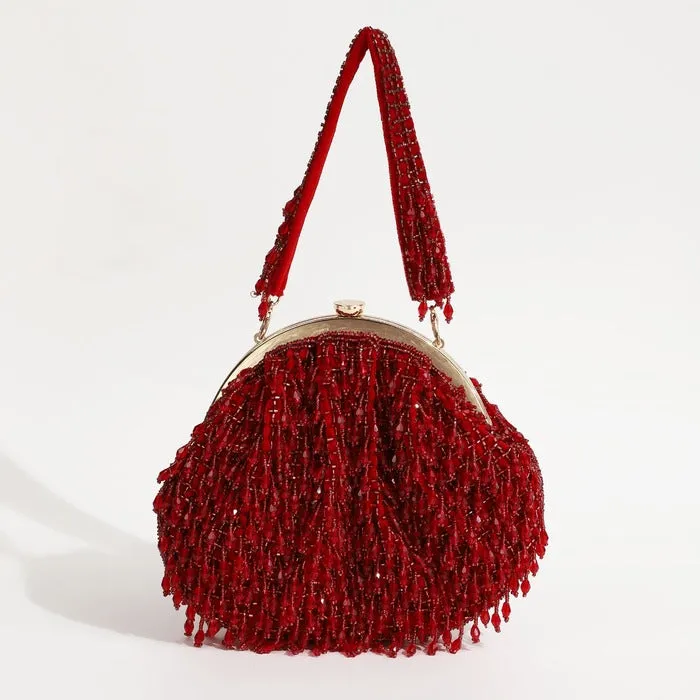 Rosa Batua Bag with Detachable Handle