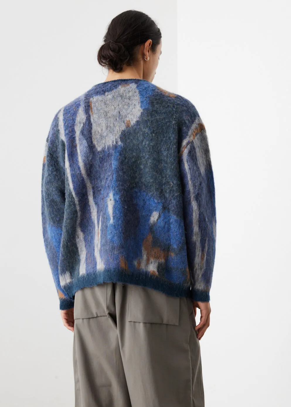 Rothko Jacquard Cardigan
