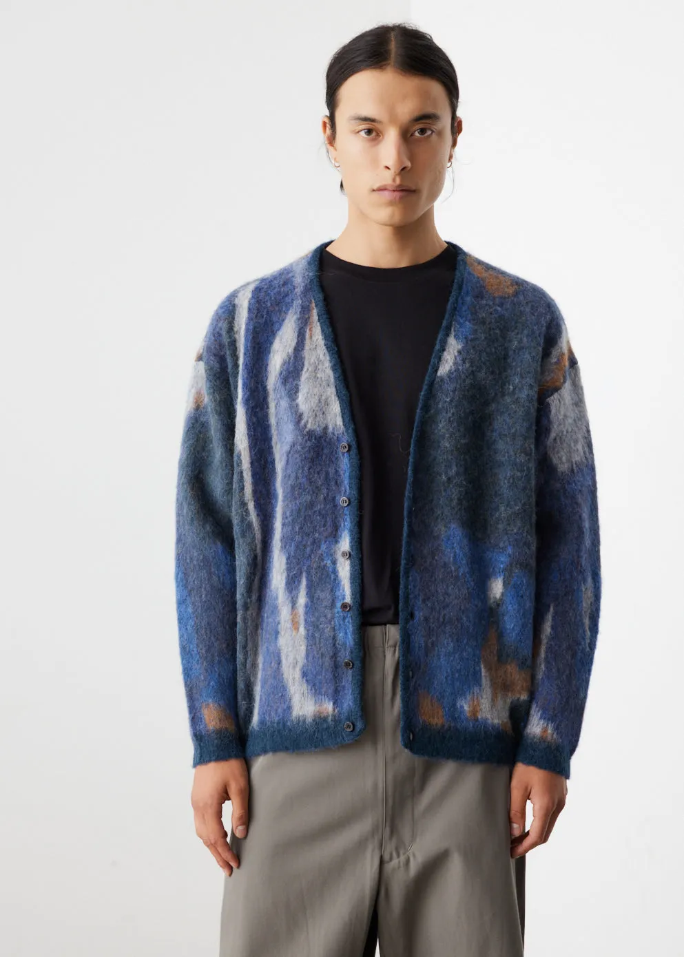 Rothko Jacquard Cardigan