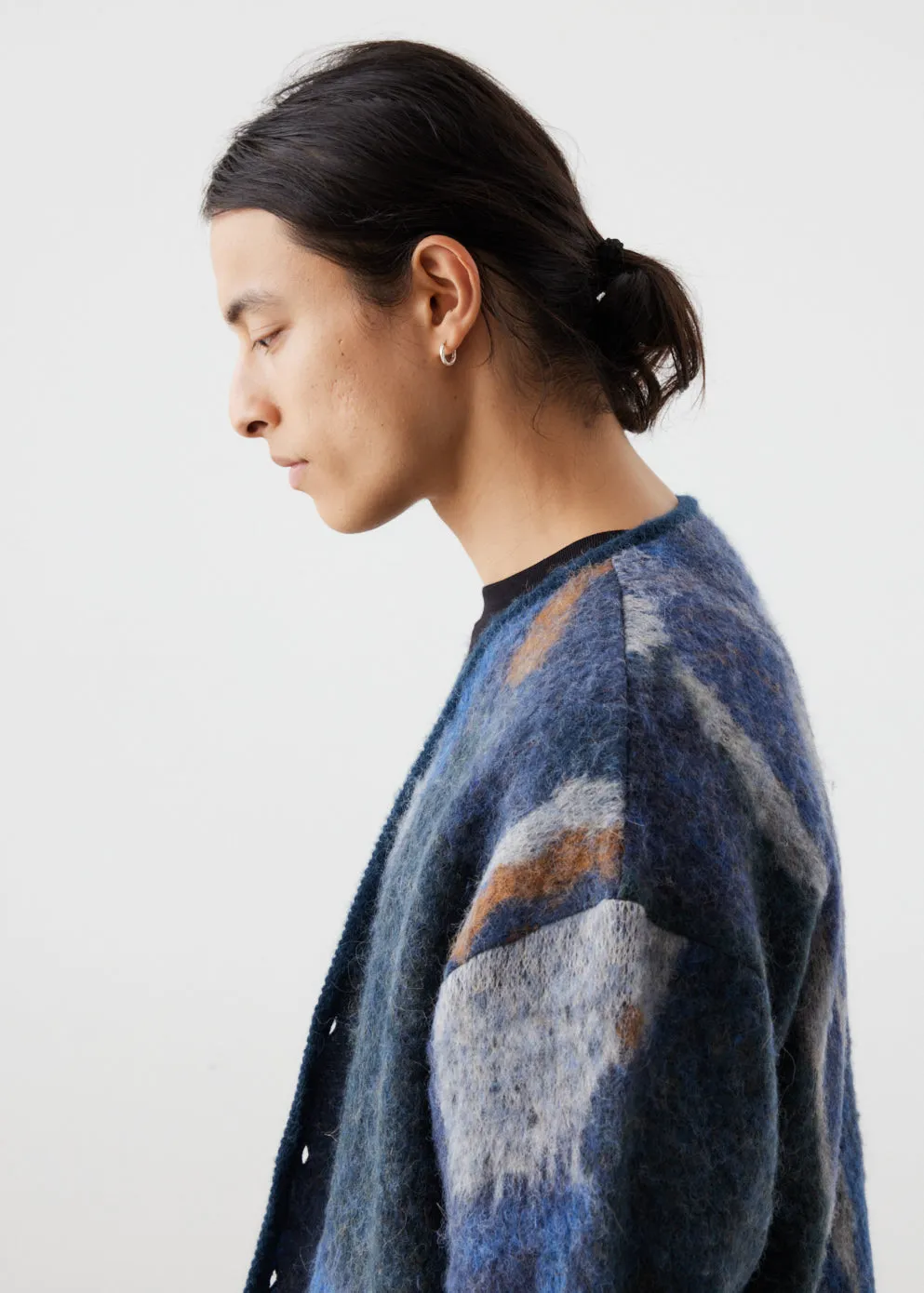 Rothko Jacquard Cardigan