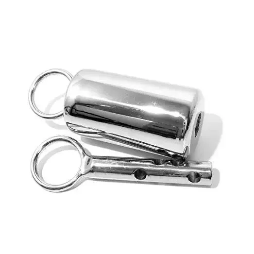 Rouge Garments Stainless Steel Silver Bondage Ice Lock